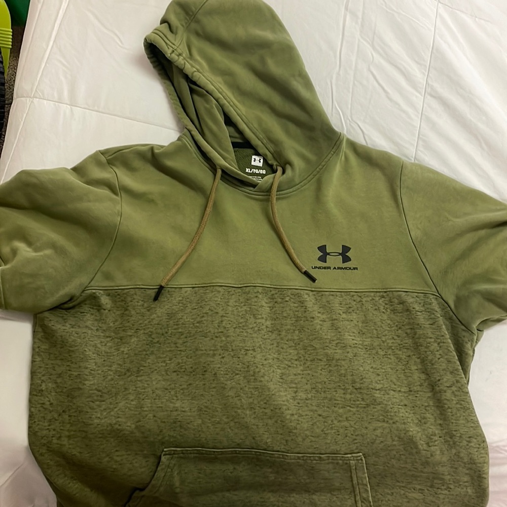 Under Armour Rival Fleece Short Sleeve Hoodie Men’s XL